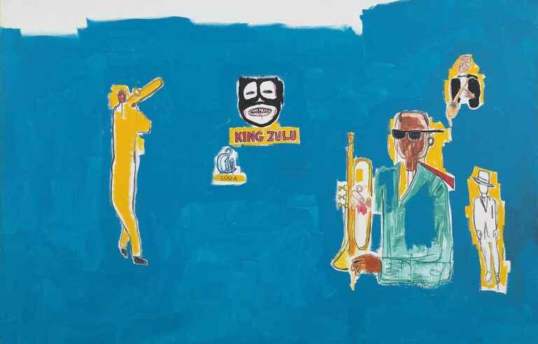 Basquiat, painting with a voice