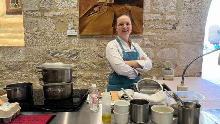 Côte-d’Orienne chef Joy-Astrid Blanchard-Poinsot wins the world championship of the egg in meurette