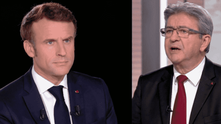 “Cynicism is him”, retorts Jean-Luc Mélenchon about Emmanuel Macron