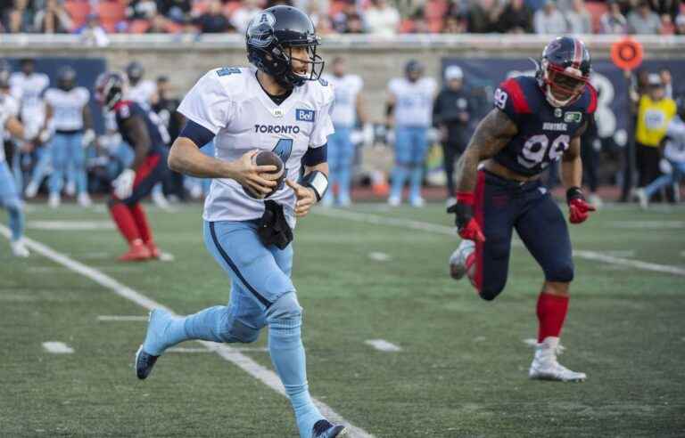 Defeat of the Alouettes against the Argonauts