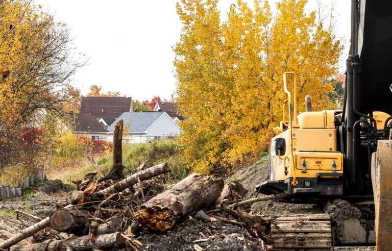 Destruction of wetlands to ensure real estate development in Laval