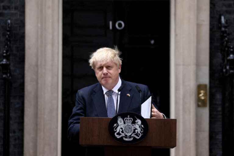 Downing Street |  Boris Johnson decides not to run again