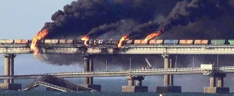 Eight suspects arrested in connection with the Crimean bridge explosion