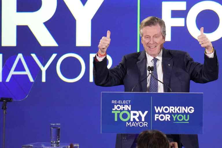 Elections in Ontario |  John Tory re-elected mayor of Toronto