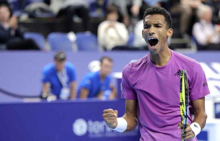 Félix Auger-Aliassime crushes Miomir Kecmanovic at the Basel tournament