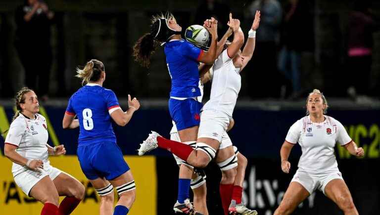 France beaten (7-13) by England, Laure Sansus injured