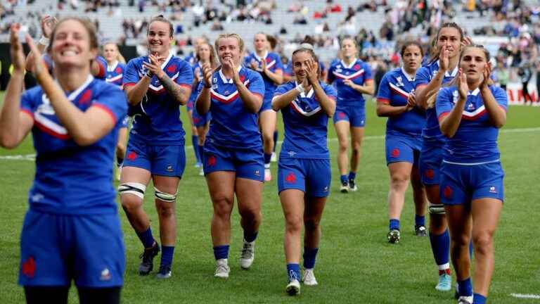 France wins against South Africa for its entry into the running