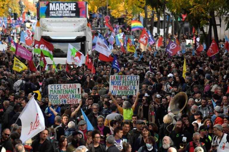 Fuel crisis in France |  Thousands of demonstrators “against the high cost of living” march in Paris