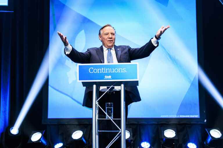 Future Quebec Coalition |  Legault savors “a historic victory”