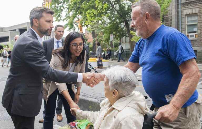 Gabriel Nadeau-Dubois and Alejandra Zaga Mendez, two “old friends” on the environment at Québec solidaire