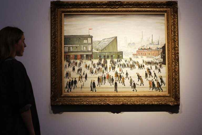 Going to the match painting sold 12 million