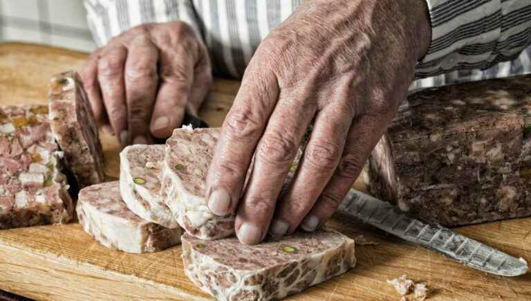 Homemade cold cuts from Alexandre Cipriani, the chef at Pont Nantin in St-Chamond