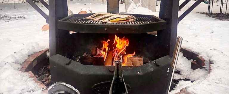 How to enjoy the BBQ even in winter