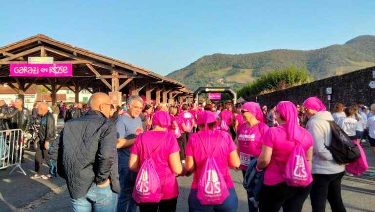 IN PICTURES – La Garazi en rose brings together 1,300 participants in Saint-Jean-Pied-de-Port