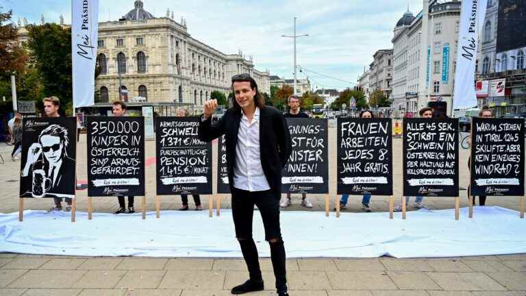 In Austria, a punk is running for president on behalf of the Beer Party