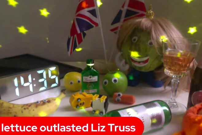 In the Liz Truss duel against lettuce, the salad declared the winner