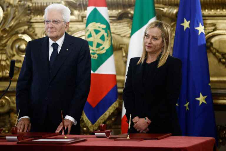 Italy |  The new government is sworn in