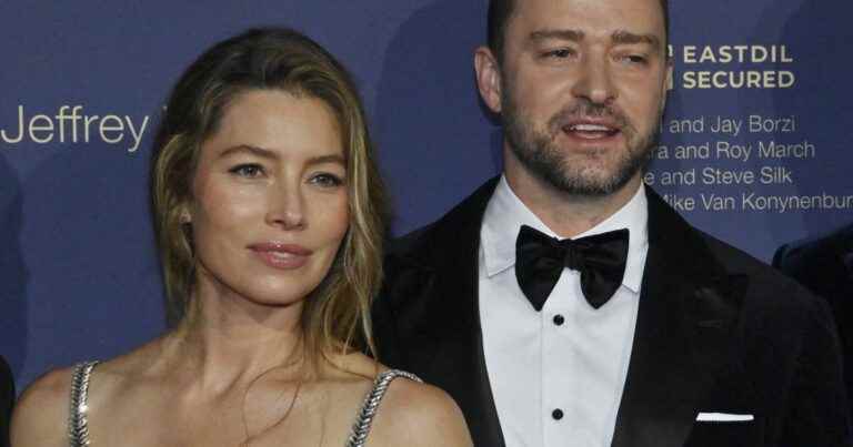 Jessica Biel pulls out all the stops with Justin Timberlake: extravagant dress for a rare glamorous outing