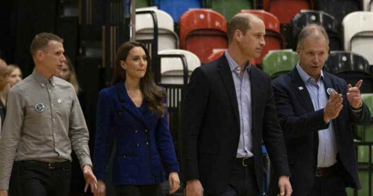 Kate Middleton bowling, William boxing: the Duke and Duchess give their all on the pitch!