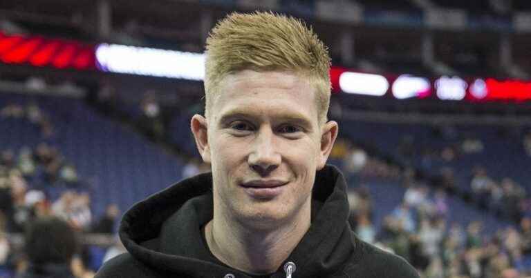 Kevin de Bruyne with the family for the Ballon d’Or: his children, sacred little blond heads very cute!