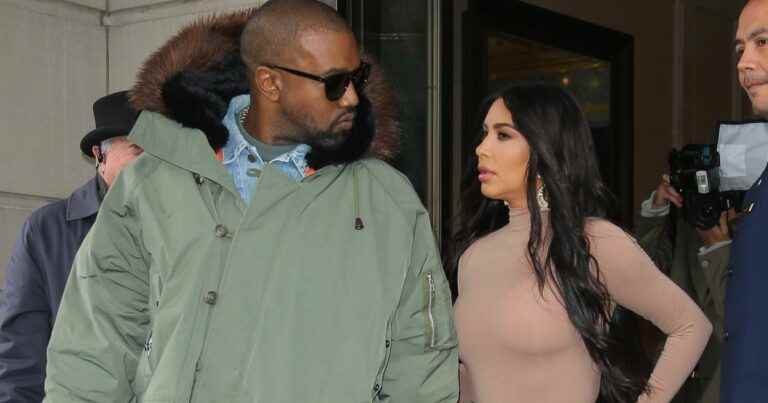 Kim Kardashian finds Kanye West… but refuses to talk to him or look at him!