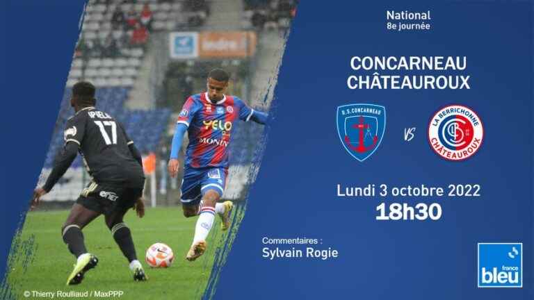 LIVE – National: follow the Châteauroux match against Concarneau