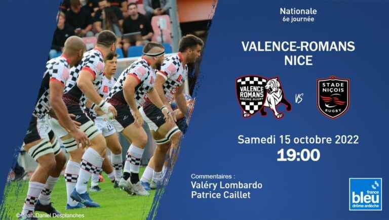 LIVE – Rugby: the VRDR receives Nice, follow the 6th day of National