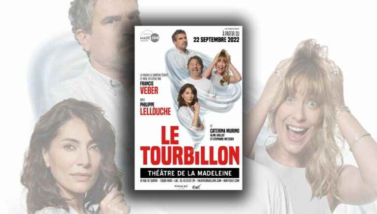 “Le Tourbillon” by Francis Veber, a play visibly inspired by the spirit of the times