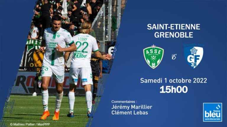 Ligue 2: AS Saint-Étienne receives Grenoble, follow the 10th day