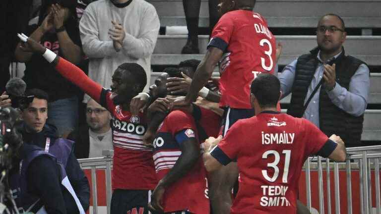 Lille wins against Monaco after an offensive fireworks display