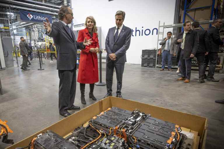 Lithion Recycling |  Face to face with Antony Blinken