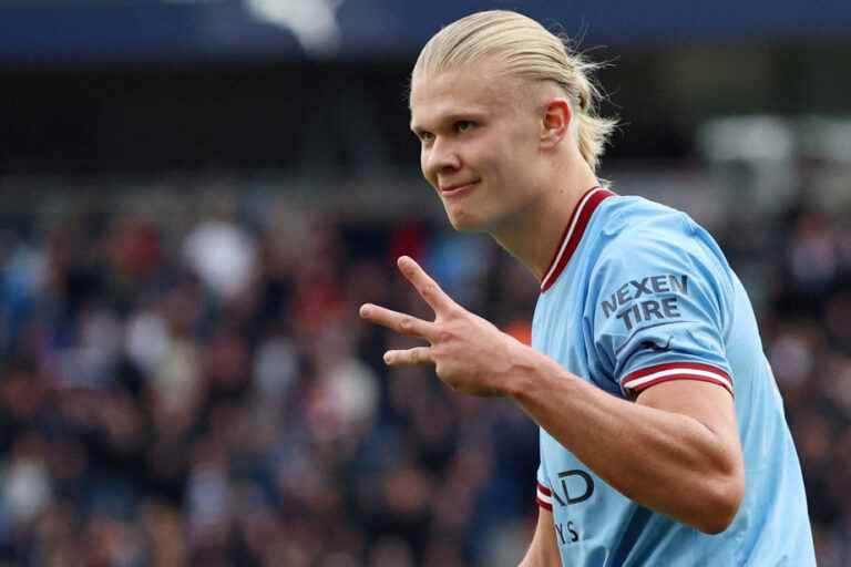 Man City |  Erling Haaland, too strong for the league