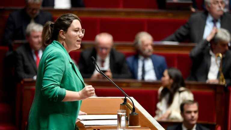 Marine Le Pen is making “a media stunt” by voting for the censorship motion of the Nupes, believes Cyrielle Chatelain of EELV