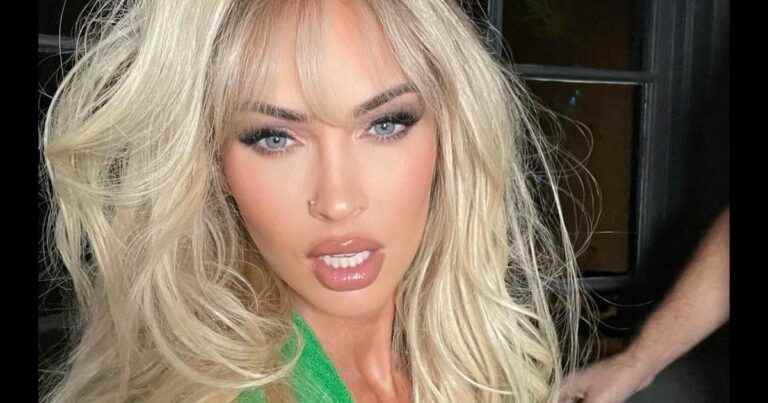 Megan Fox transformed into Pamela Anderson for Halloween: the result is stunning!