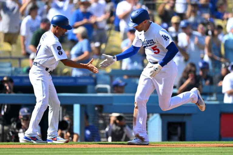 National League |  Dodgers become winningest team in 116 years