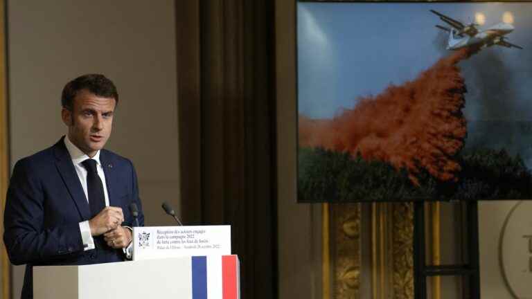 New Canadair, budget, tree planting… Emmanuel Macron announces a plan to fight forest fires