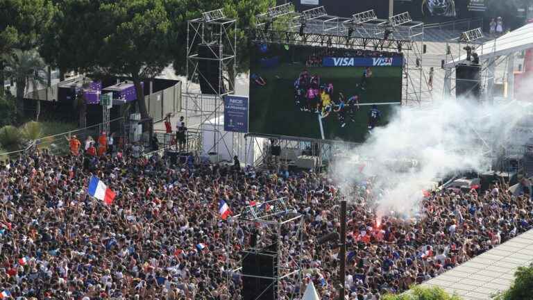 Nice and Cannes will broadcast the World Cup on giant screens “depending” on the results of the Blues