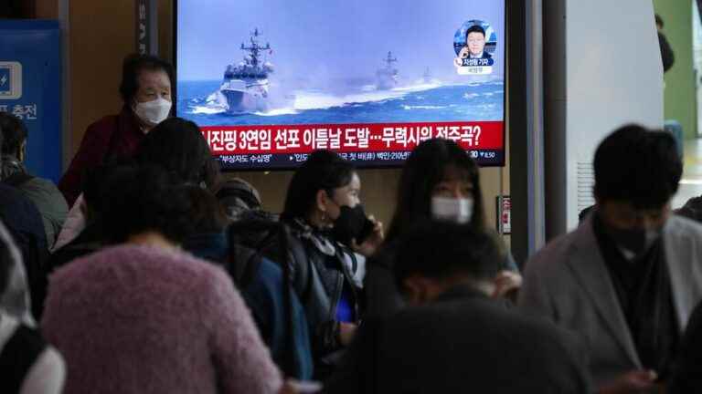 North Korea, South Korea exchange warning shots on maritime border