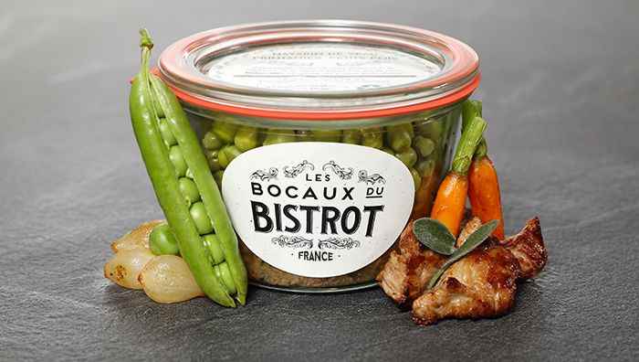 On the flavor side: The jars of the Bistrot