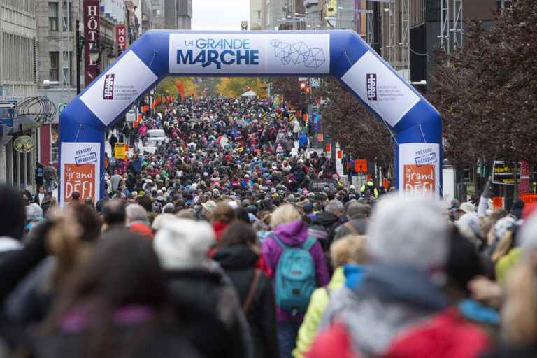 Pierre Lavoie Challenge |  Thousands of Quebecers take part in La Grande Marche