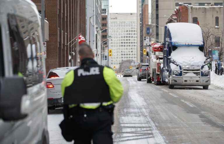 Police officers had good words for the Freedom Convoy