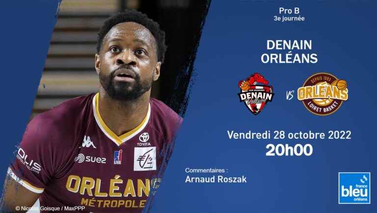 Pro B: follow the OLB match on the floor of leader Denain