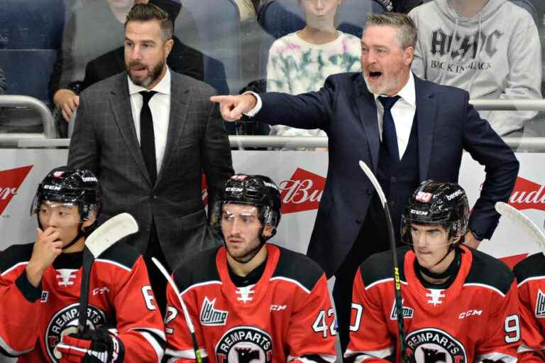 Quebec Remparts |  Patrick Roy does not close the door to a return behind the bench