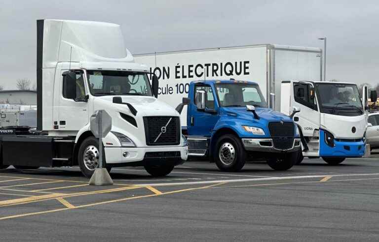 Quebec is preparing for the arrival of electric heavy trucks