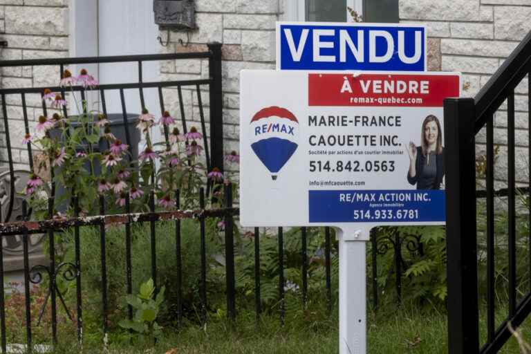 Real estate prices |  10% drop in three months in Quebec