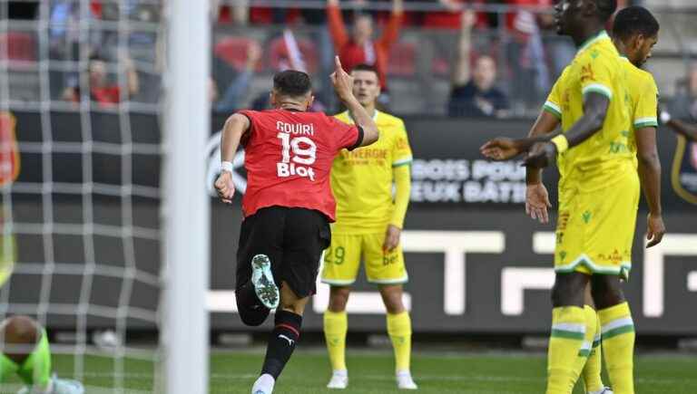 Rennes won without shaking against the Nantes rival (3-0)