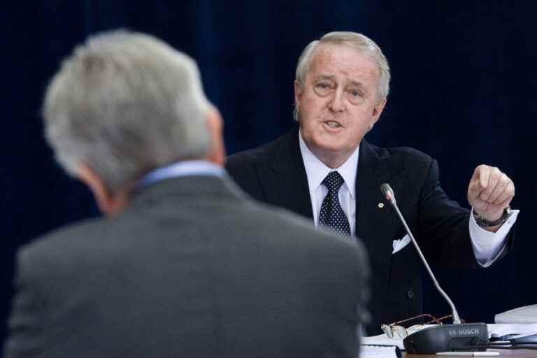 Reply to text on Brian Mulroney