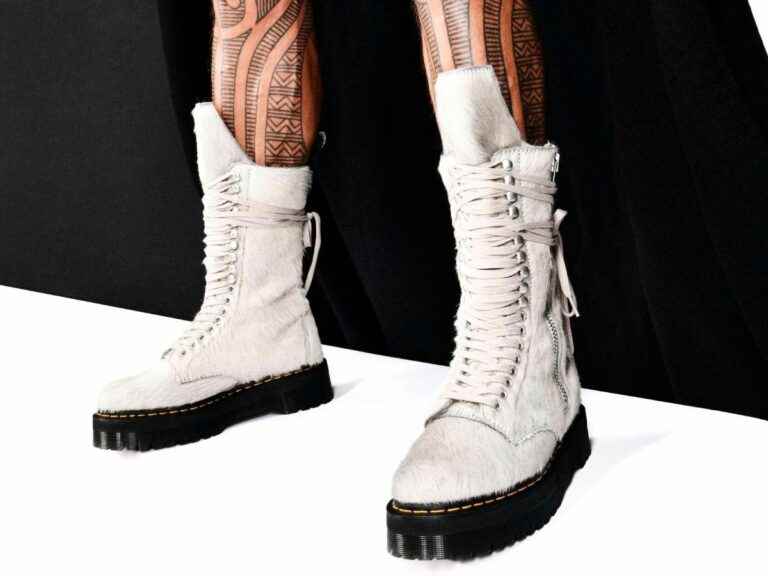 Rick Owens x Dr. Martens, the most transgressive collab of this end of the year