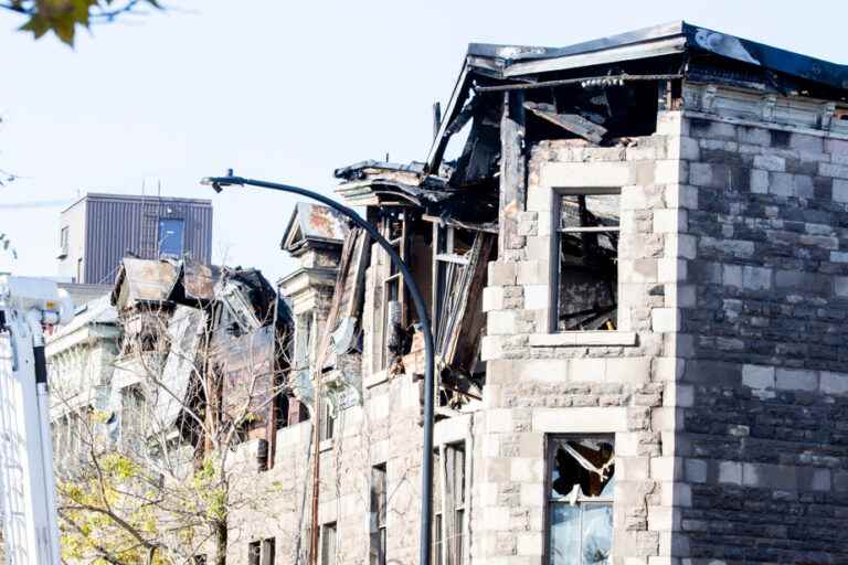 Saint-Henri |  A major fire ravages a 25-unit building