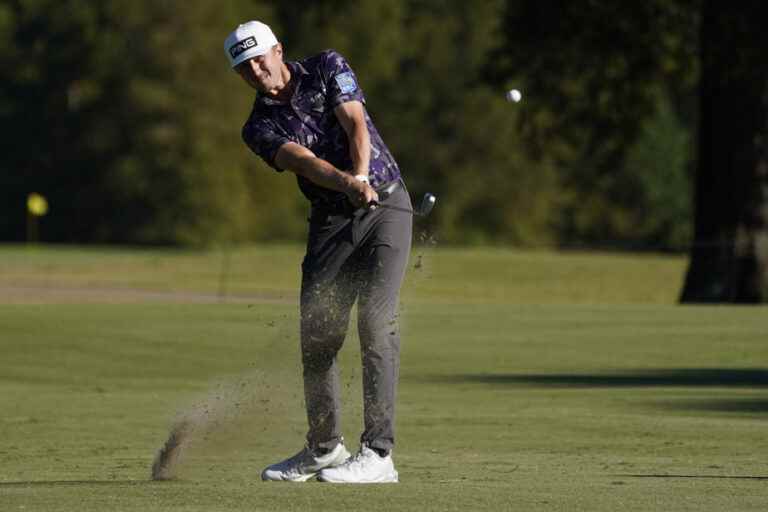 Sanderson Farms Championship |  Canadian Mackenzie Hughes is co-leading in Mississippi